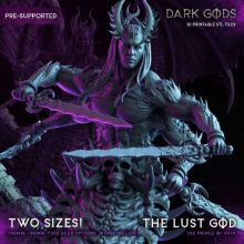 The Lust God Prince Of Pain - STL 3D print files