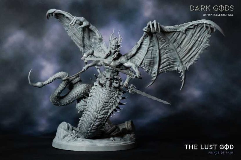 The Lust God Prince Of Pain - STL 3D print files
