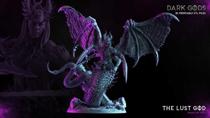 The Lust God Prince Of Pain - STL 3D print files