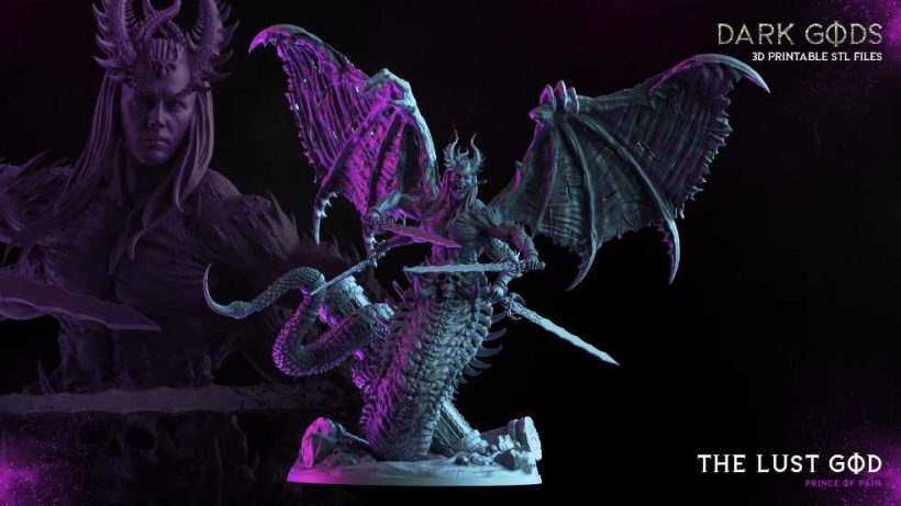 The Lust God Prince Of Pain - STL 3D print files