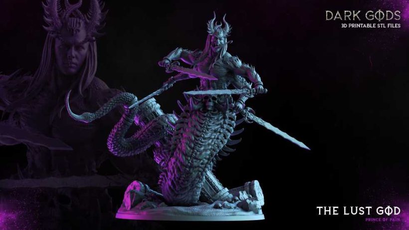The Lust God Prince Of Pain - STL 3D print files