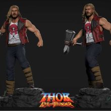 Thor Love And Thunder Naked - STL 3D print files