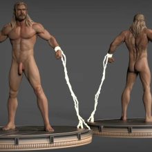 Thor Love And Thunder Naked - STL 3D print files