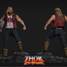 Thor Love And Thunder Naked - STL 3D print files