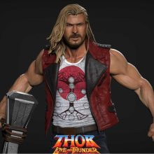 Thor Love And Thunder Naked - STL 3D print files