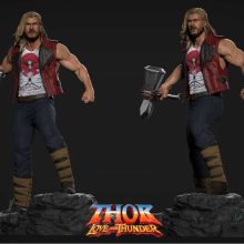 Thor Love And Thunder Naked - STL 3D print files