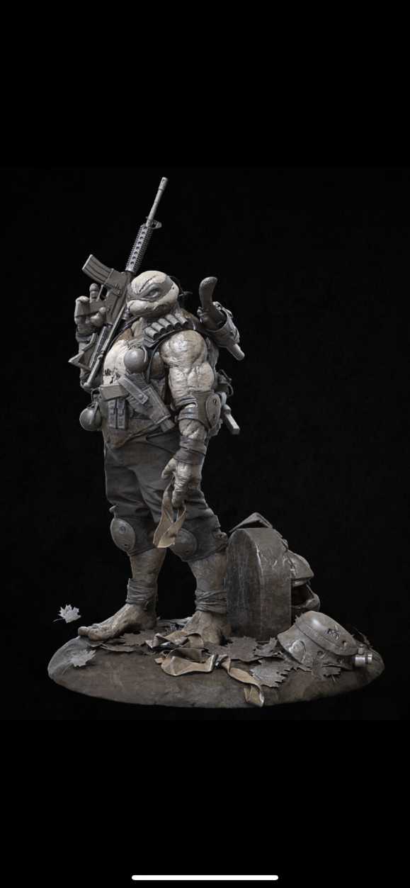 Turtle Punisher - STL 3D print files