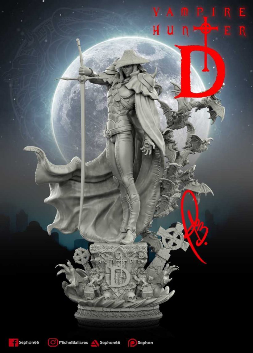Vampire Hunter - STL 3D print files