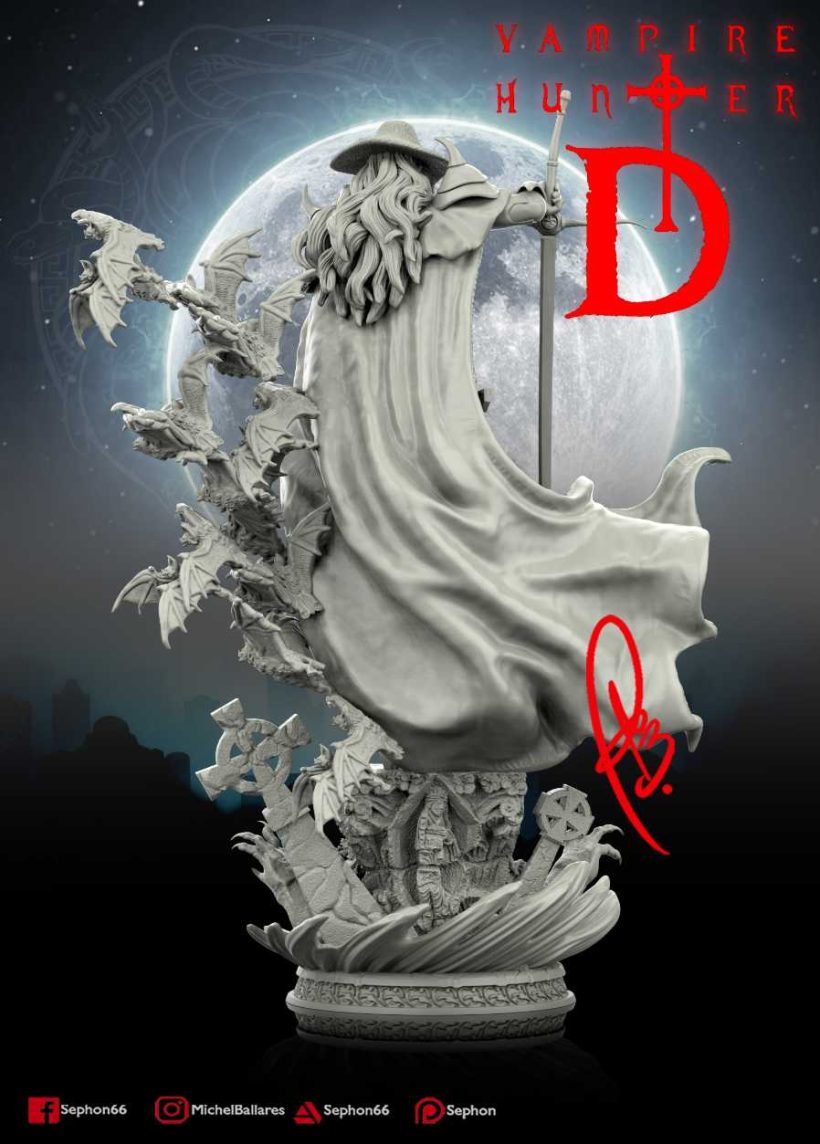 Vampire Hunter - STL 3D print files