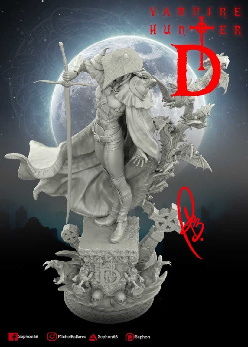 Vampire Hunter - STL 3D print files