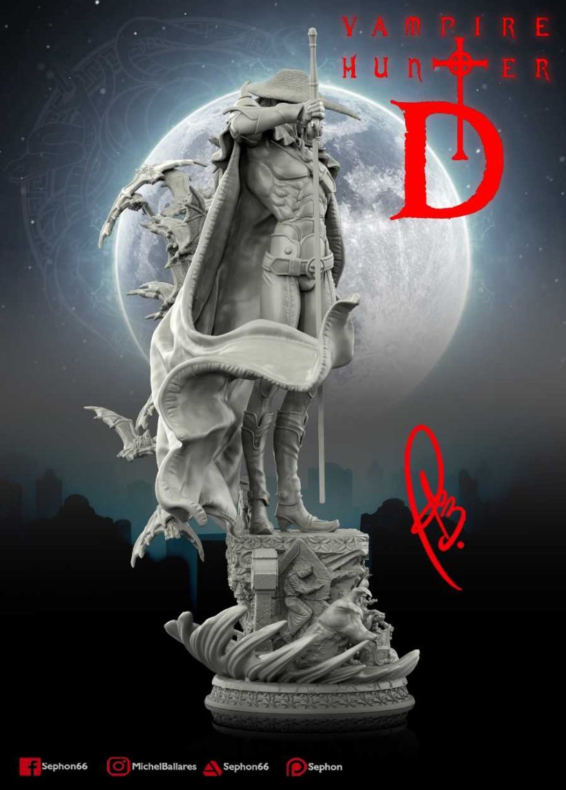Vampire Hunter - STL 3D print files