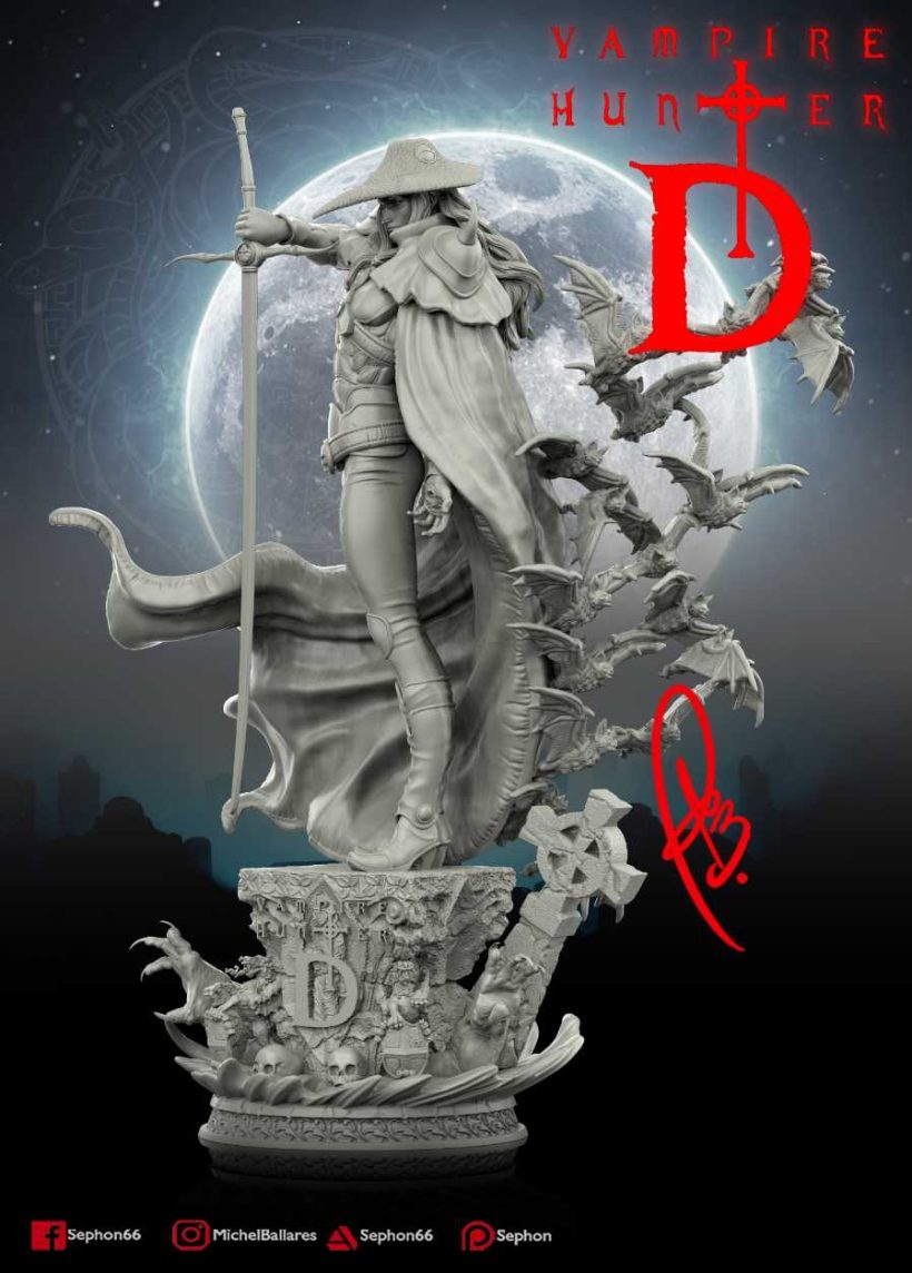 Vampire Hunter - STL 3D print files