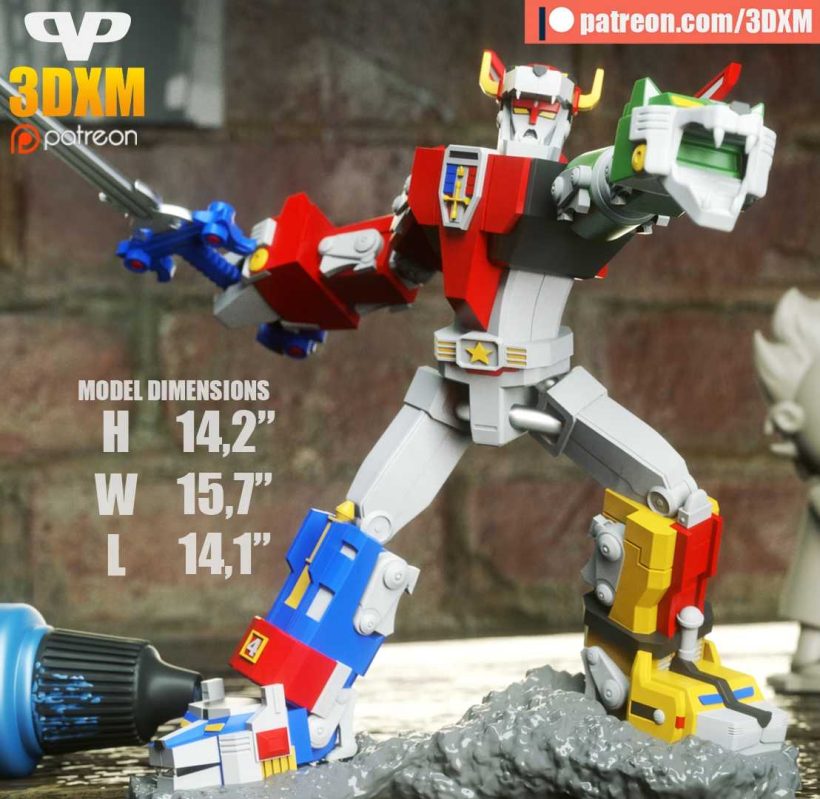 Voltron - STL 3D print files