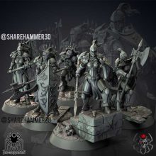 Widows of Heaven Squad - STL 3D print files