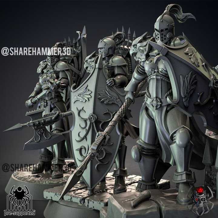 Widows of Heaven Squad - STL 3D print files