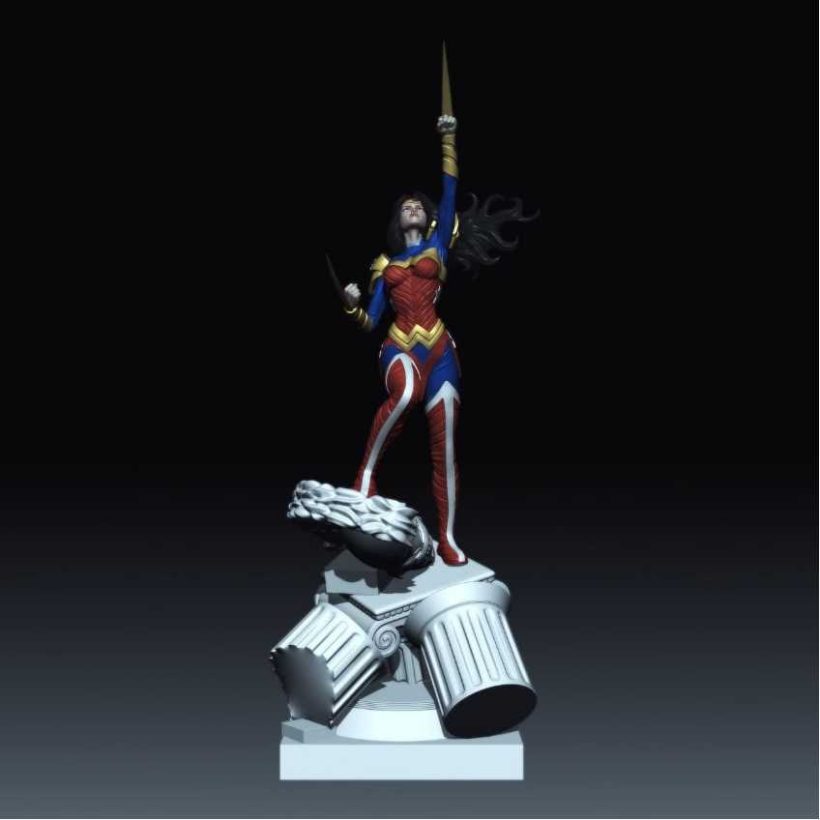 Wonder Woman from DC Comics - STL 3D print files