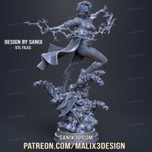 X Men Jubilee - STL 3D print files