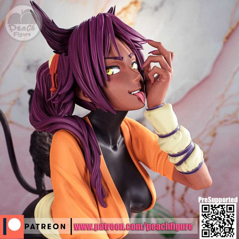 Yoruichi Bleach sfw nsfw - STL 3D print files