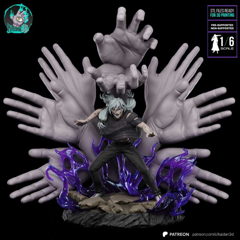 Yuji x Todo vs Mahito - STL - STL 3D print files
