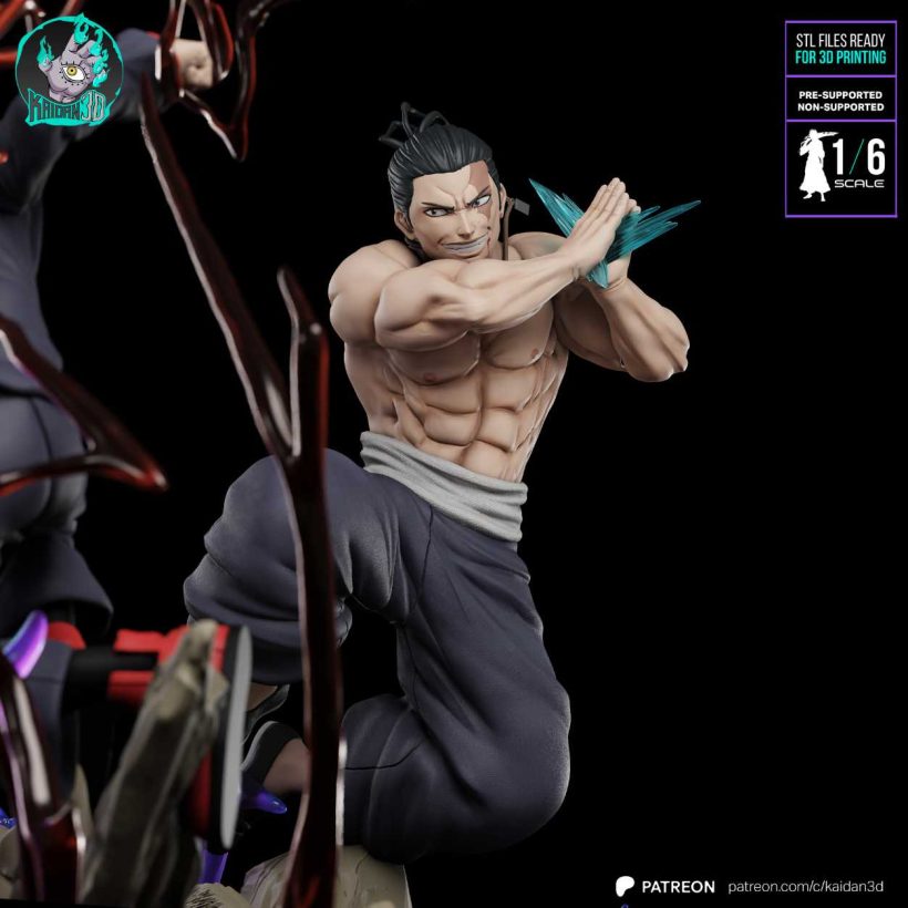 Yuji x Todo vs Mahito - STL - STL 3D print files