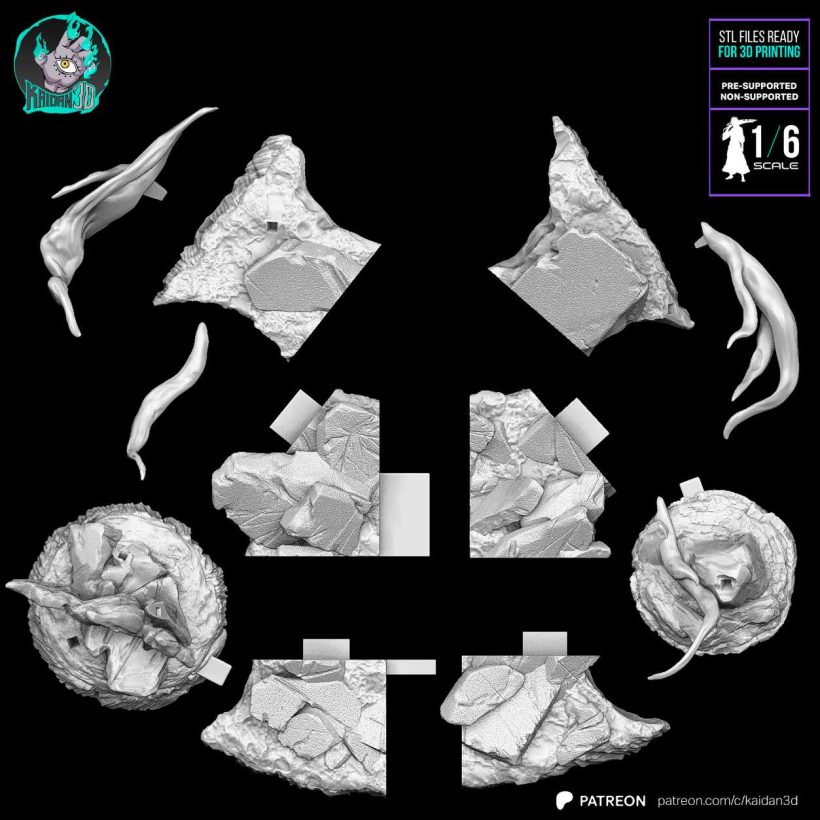 Yuji x Todo vs Mahito - STL - STL 3D print files