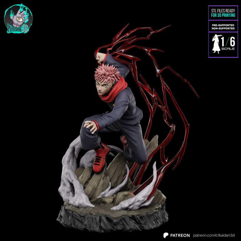 Yuji x Todo vs Mahito - STL - STL 3D print files