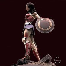 Zombie Wonder Woman - STL 3D print files