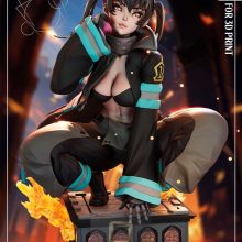5222 Tamaki Kotatsu - Fire Force - STL 3D Print Files