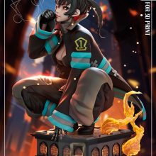 5222 Tamaki Kotatsu - Fire Force - STL 3D Print Files