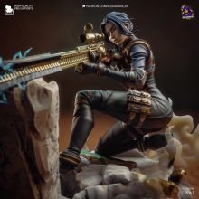 Caitlyn - Arcane - 3D print model-4