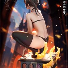 5222 Tamaki Kotatsu - Fire Force - STL 3D Print Files