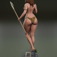 5202 CAVEWOMAN NSFW - STL 3D Print Files