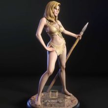 5076 Loana NSFW - One Million Years B.C. - STL 3D Print Files