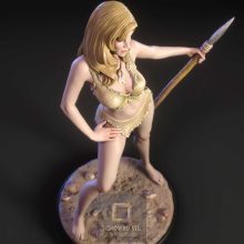 5076 Loana NSFW - One Million Years B.C. - STL 3D Print Files