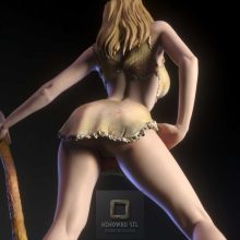 5076 Loana NSFW - One Million Years B.C. - STL 3D Print Files