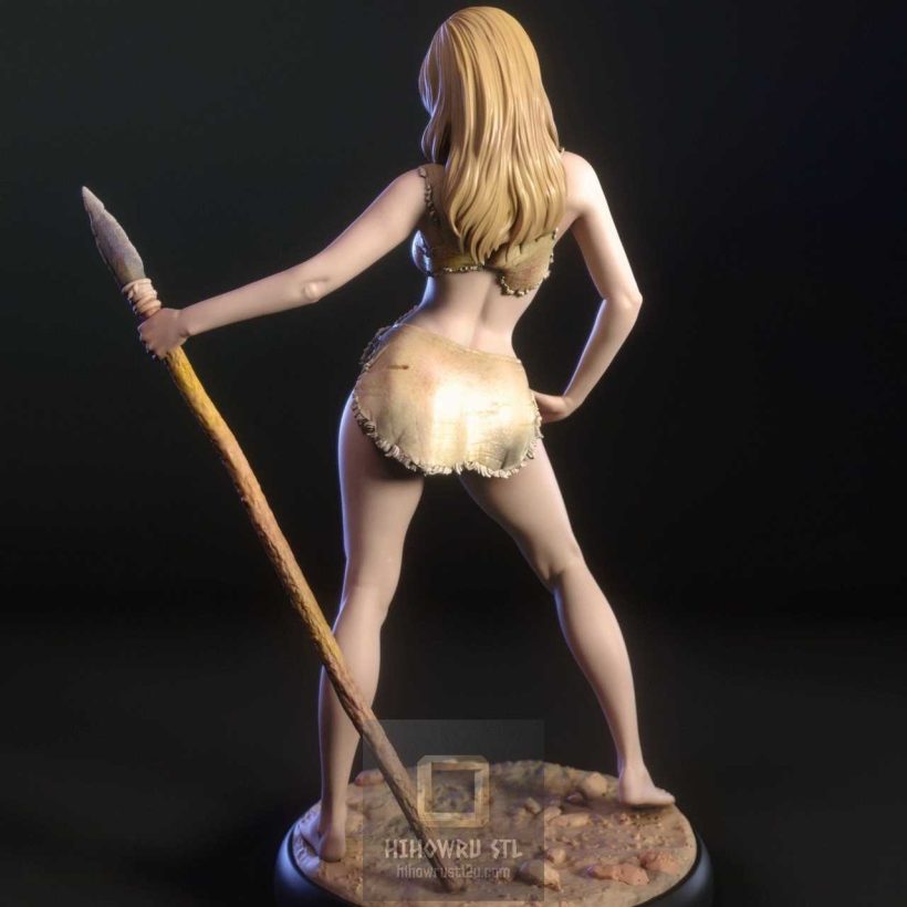 5076 Loana NSFW - One Million Years B.C. - STL 3D Print Files
