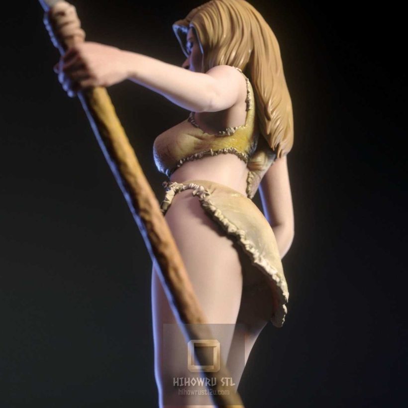 5076 Loana NSFW - One Million Years B.C. - STL 3D Print Files