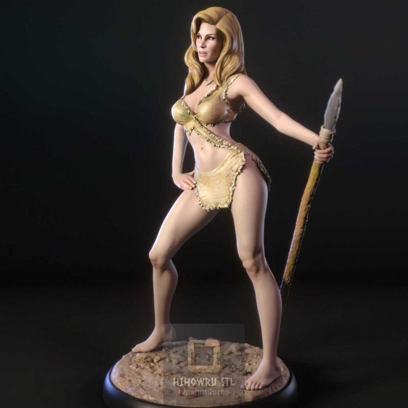 5076 Loana NSFW - One Million Years B.C. - STL 3D Print Files