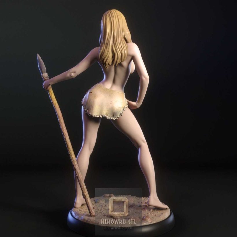 5076 Loana NSFW - One Million Years B.C. - STL 3D Print Files