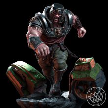 Ram Man - Masters of the Universe STL Figure - 3D print model-2