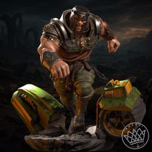 Ram Man - Masters of the Universe STL Figure - 3D print model