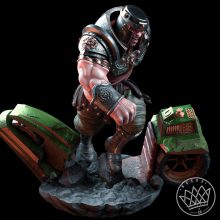 Ram Man - Masters of the Universe STL Figure - 3D print model-4