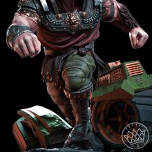 Ram Man - Masters of the Universe STL Figure - 3D print model-7