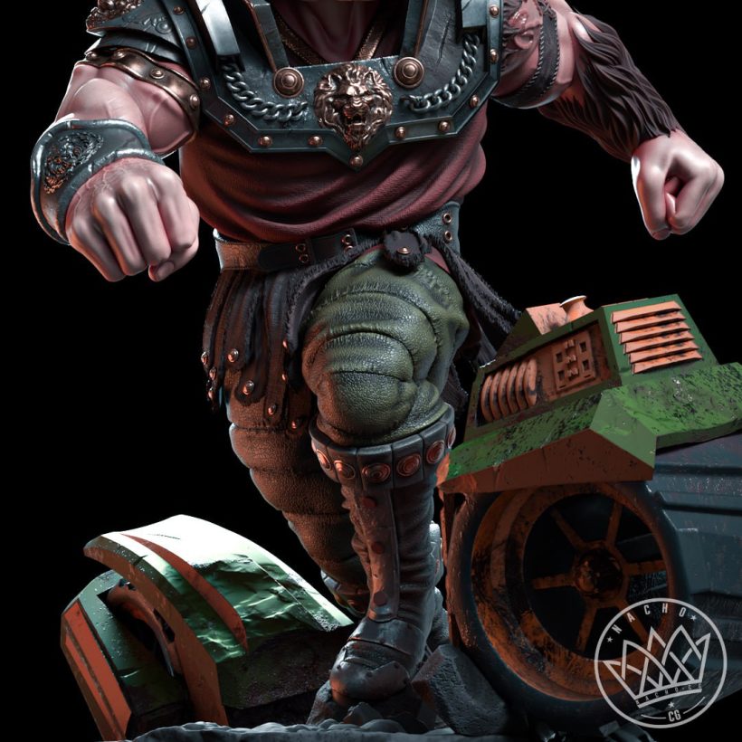 Ram Man - Masters of the Universe STL Figure - 3D print model-7