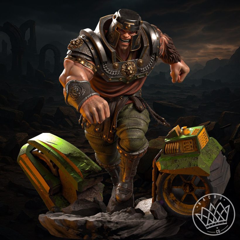 Ram Man - Masters of the Universe STL Figure - 3D print model