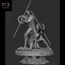 Grand Inquisitor and Second Sister STL - Star Wars - 3D Print Model