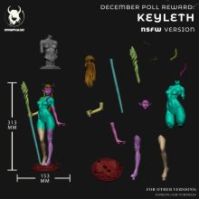 Keyleth - STL 3D print files