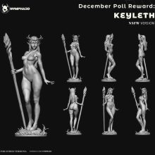 Keyleth - STL 3D print files