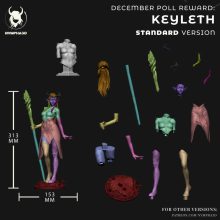 Keyleth - STL 3D print files