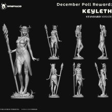 Keyleth - STL 3D print files